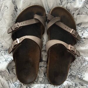 Women's Birkenstock Brown Sandals